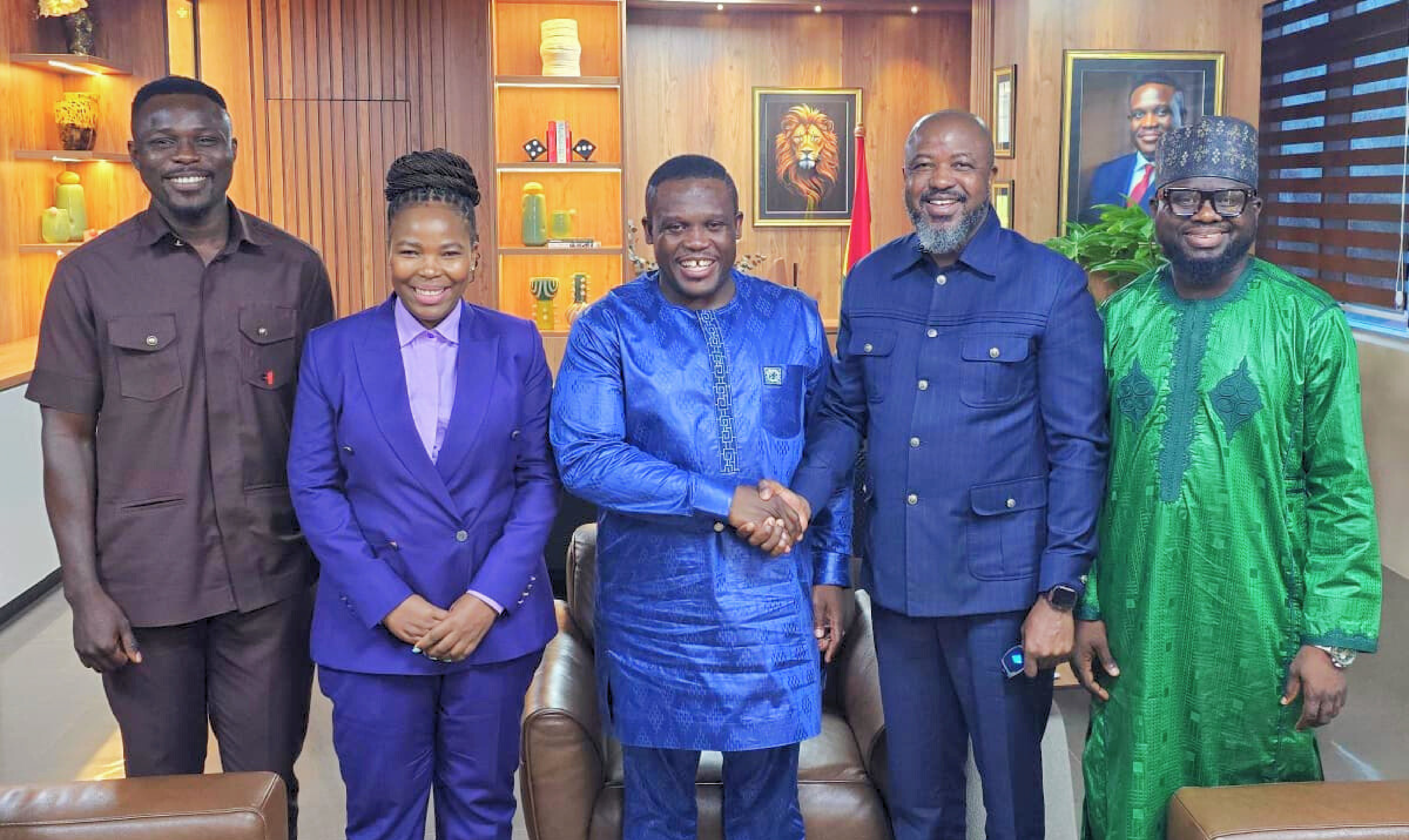 Ministry of Communication, Digitalization Technology & Innovations Ghana meeting